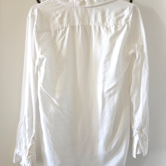 Aritzia Babaton Whilte Utility Shirt size xxs - Picture 4 of 7
